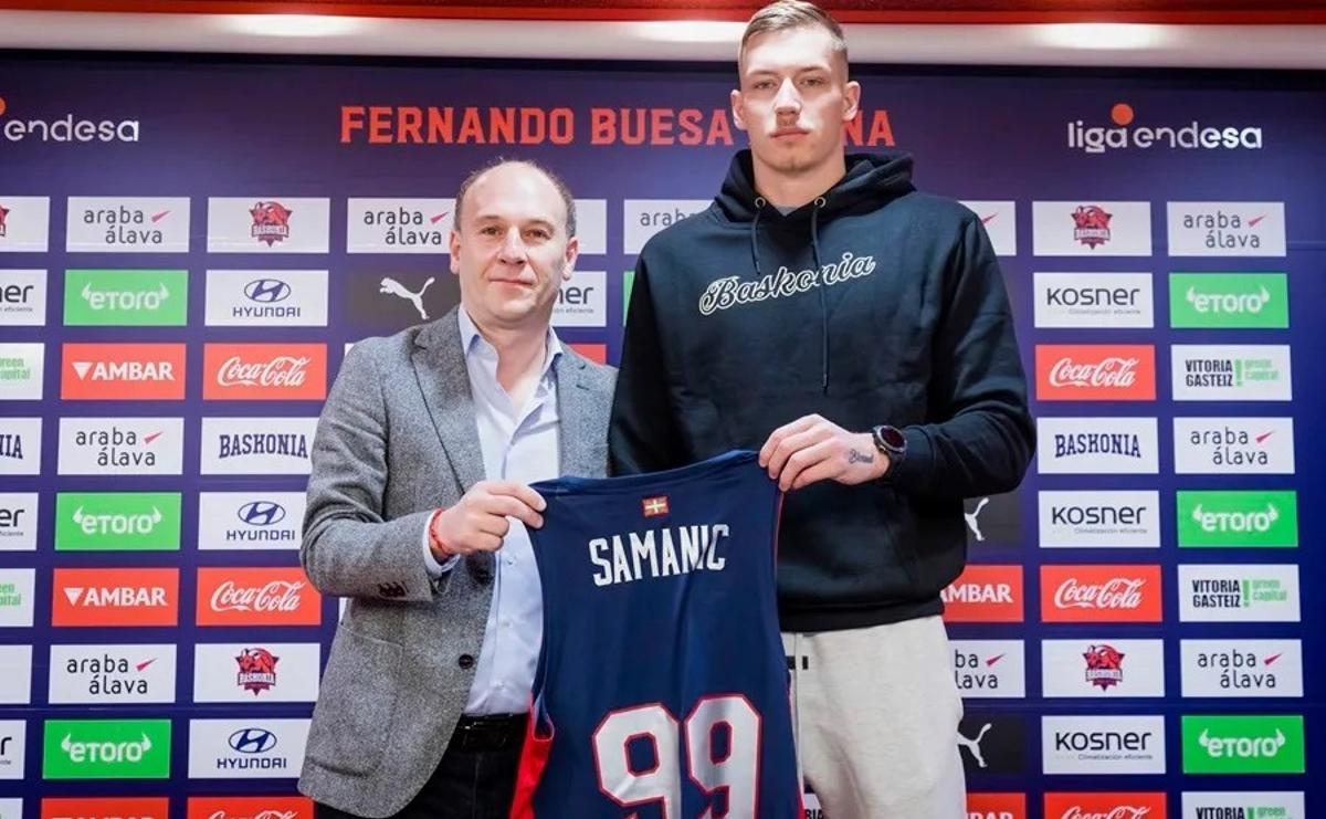 Luka Samanic es la nueva esperanza del Baskonia