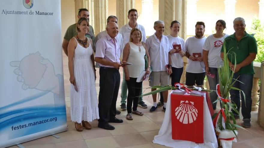 Juegos a caballo en la vía verde en honor a Sant Jaume