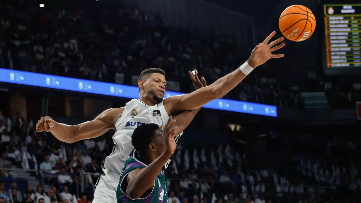 La defensa del Madrid asfixia a Unicaja en el primer partido de 'semis'