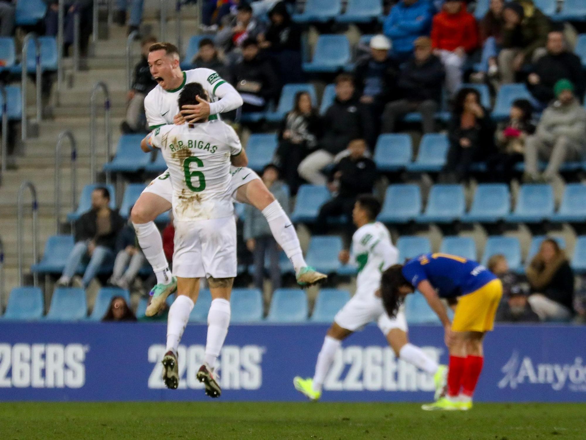 (0-1) Así ha sido la victoria del  Elche CF ante el FC Andorra