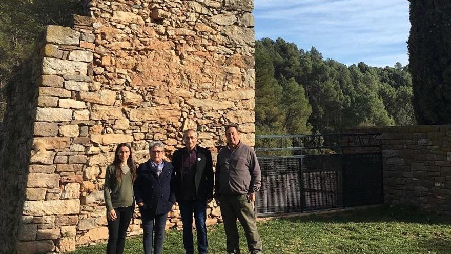 Promotors del Parc de les Olors a Castellnou de Bages