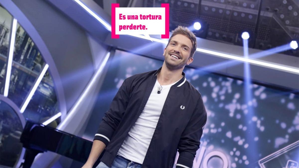 Pablo Alborán dice que es una tortura perderte en El Hormiguero