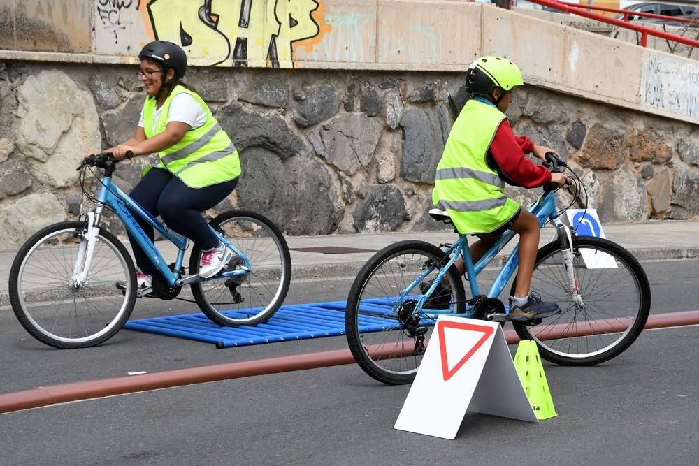 Actividad escolar en la Semana Europea de la Movilidad