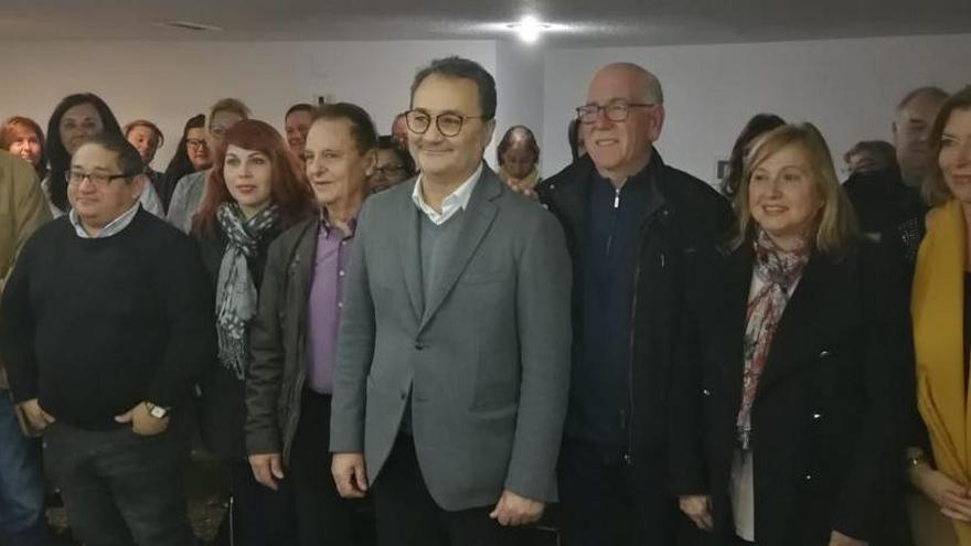 Sanguino se une a Montesinos y Asensi y presenta su precandidatura a las primarias del PSOE de Alicante