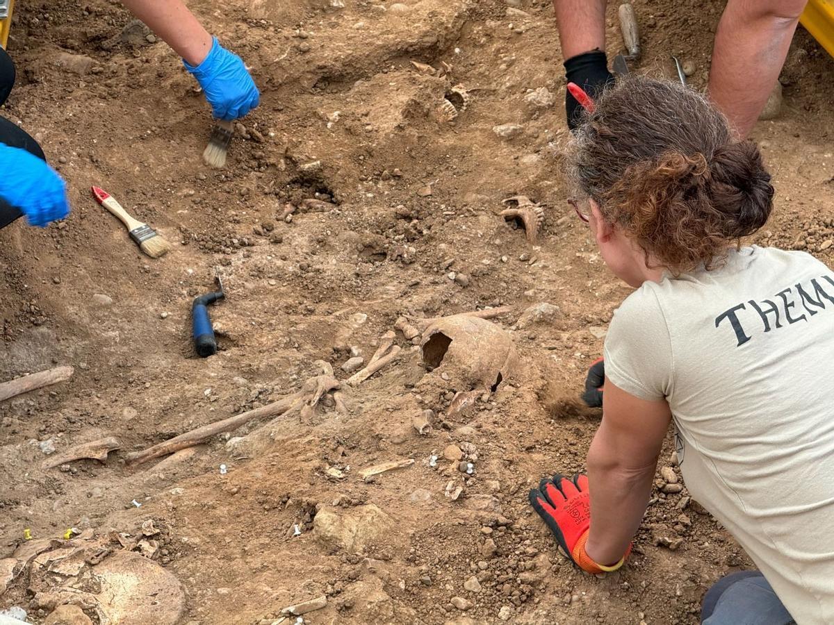 Exhumaciones en el cementerio de La Salud de Córdoba