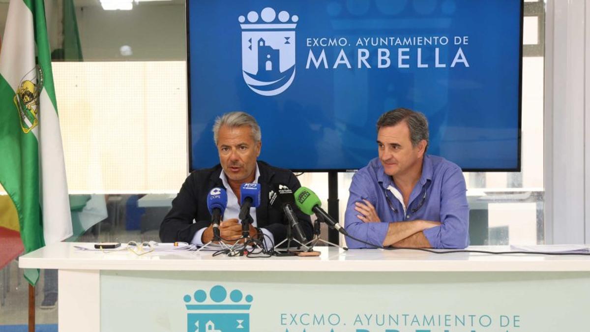 El edil de Urbanismo, José Eduardo Díaz en una comparecencia.