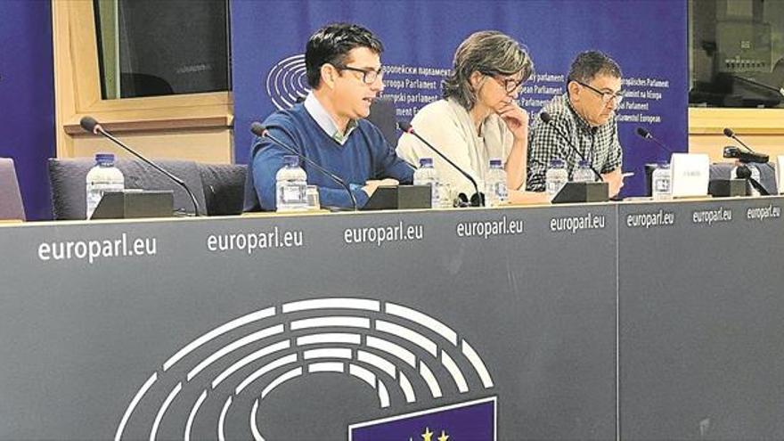 IU exige en Bruselas ayuda para una «cuenca minera que se muere»