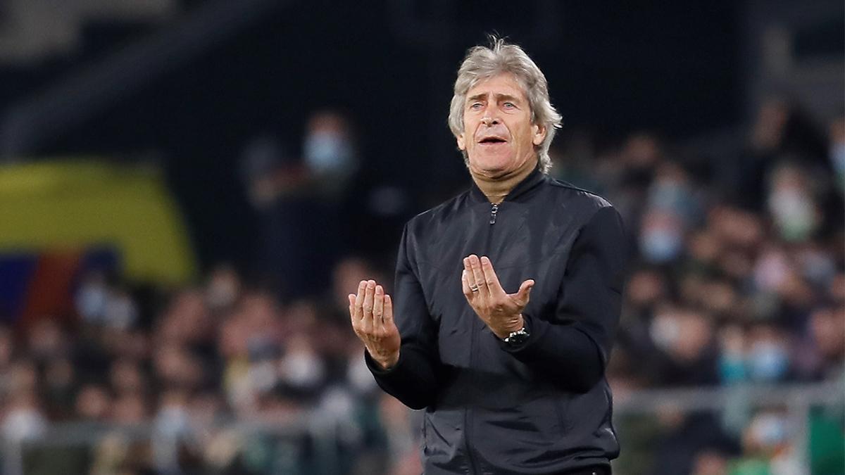 Manuel Pellegrini, entrenador del Betis