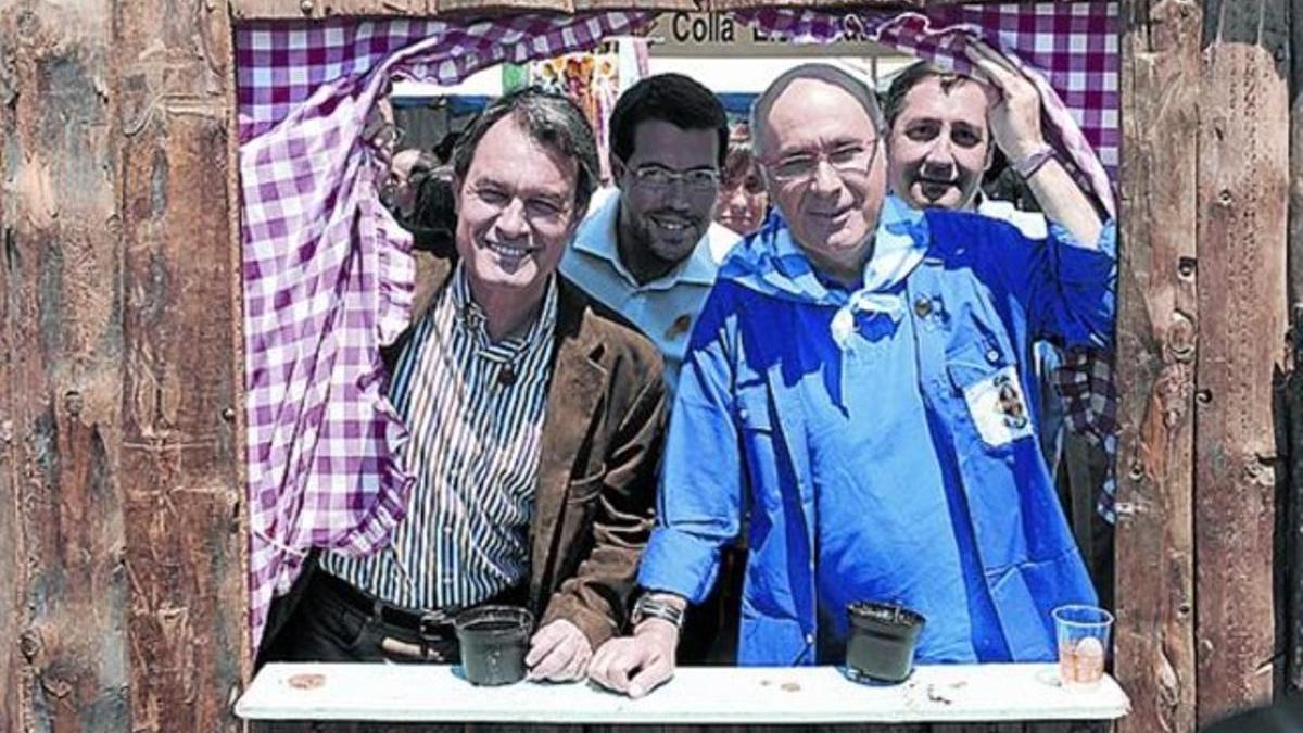 Artur Mas y Josep Antoni Duran i Lleida, en 2010.