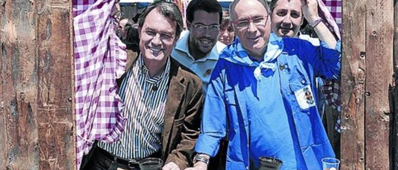 Artur Mas y Josep Antoni Duran i Lleida, en 2010.