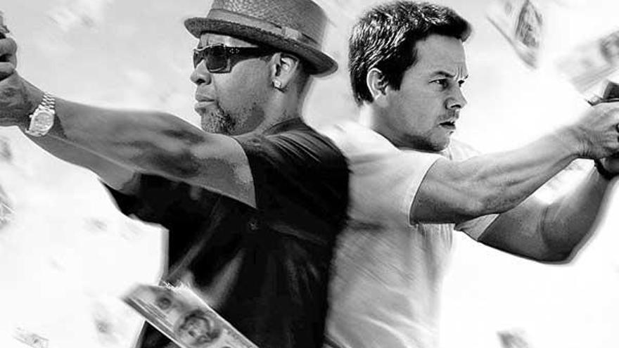 Denzel Washington y Mark Wahlberg, entre balas y billetes