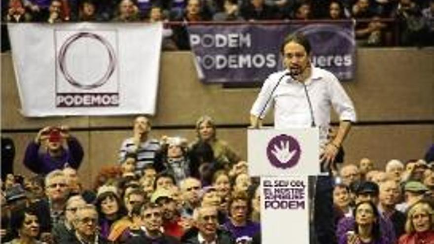 El líder de Podem, Pablo Iglesias.