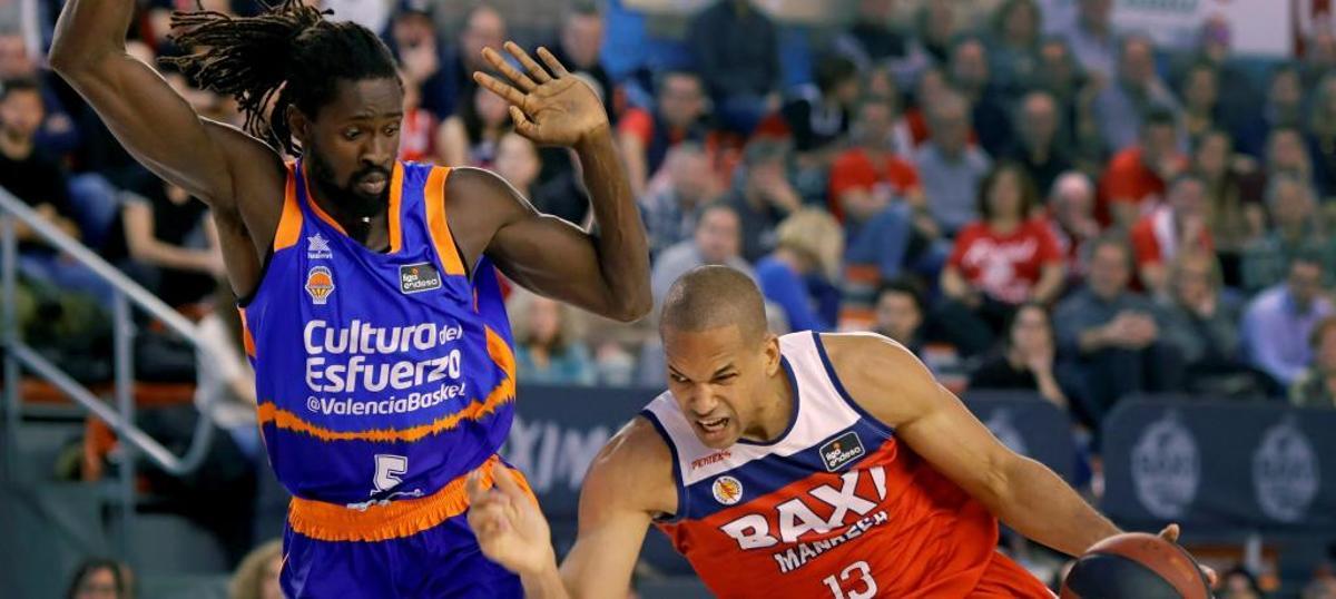 El Valencia Basket se aferra a La Fonteta