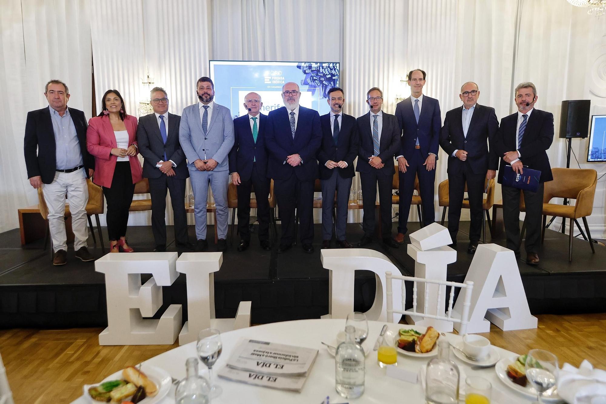 Foro sobre 'Conectividad turística' de EL DÍA y la CEOE