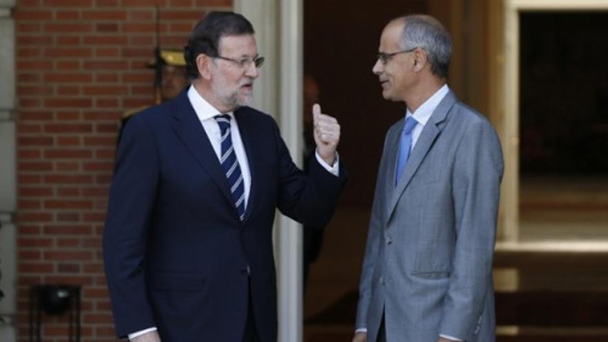 Mariano Rajoy recibe al jefe de Gobierno del Principado de Andorra