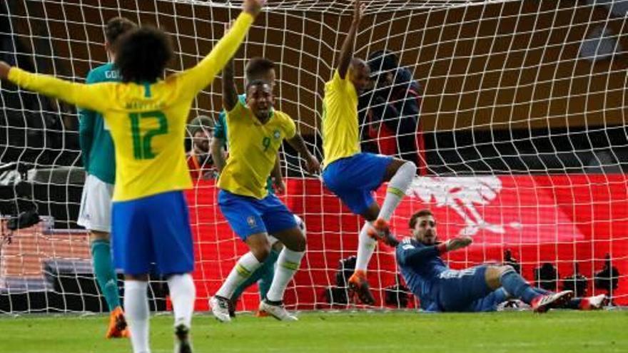 Gabriel Jesus dona la victòria al Brasil i acaba amb la ratxa d&#039;Alemanya (0-1)