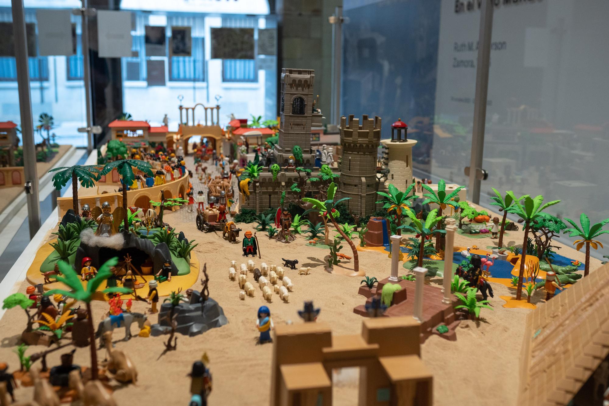 Belén de Playmobil en el Museo Etnográfico