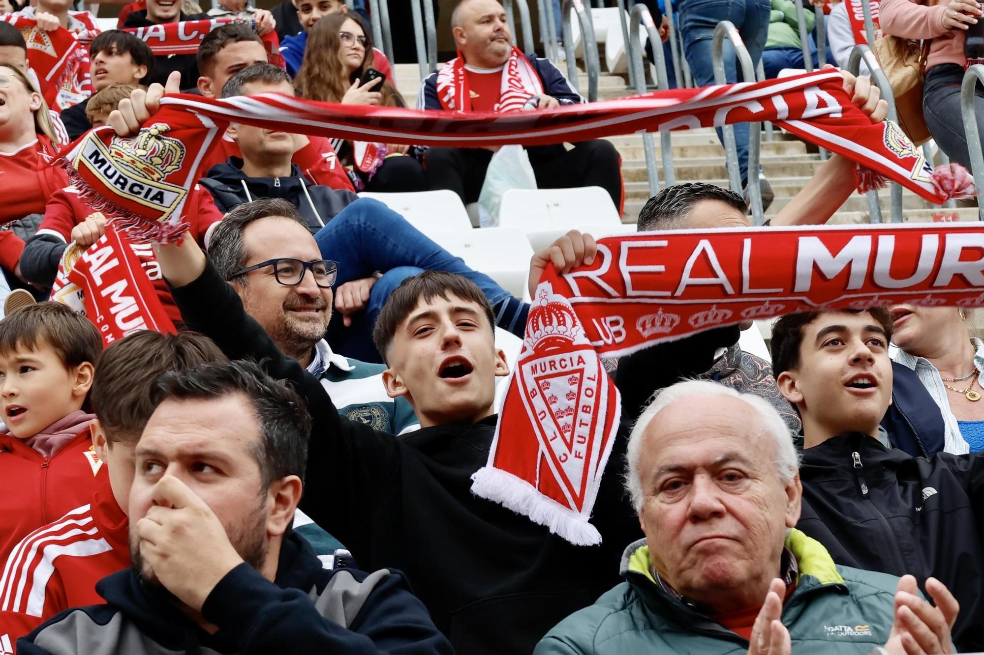 La victoria del Real Murcia contra el Ceuta, en imágenes