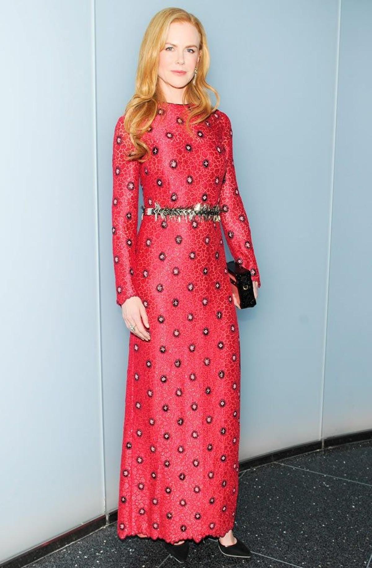 Nicole Kidman, en la fiesta de Louis Vuitton celebrada en el MoMA