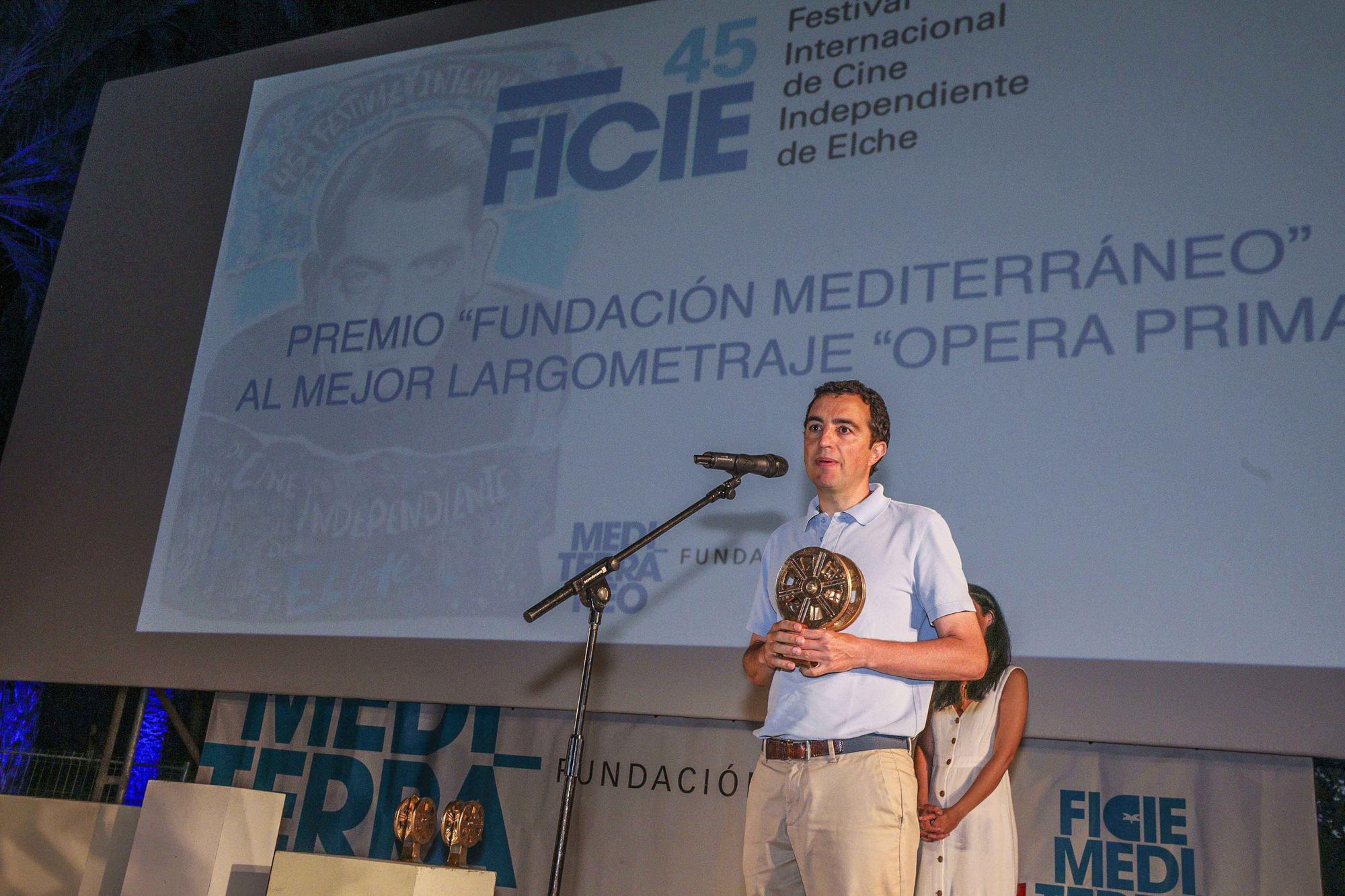 Clausura del Festival de cine internacional de Elche.