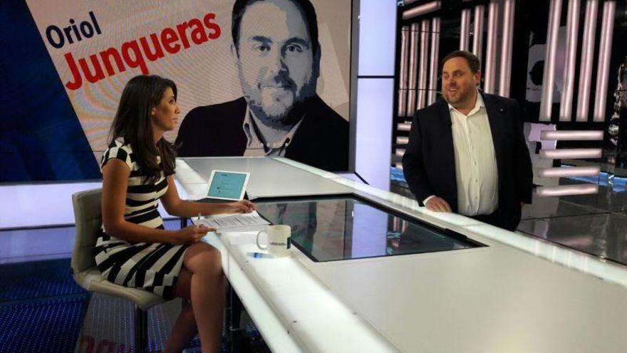 Junqueras hace subir la audiencia de La Sexta