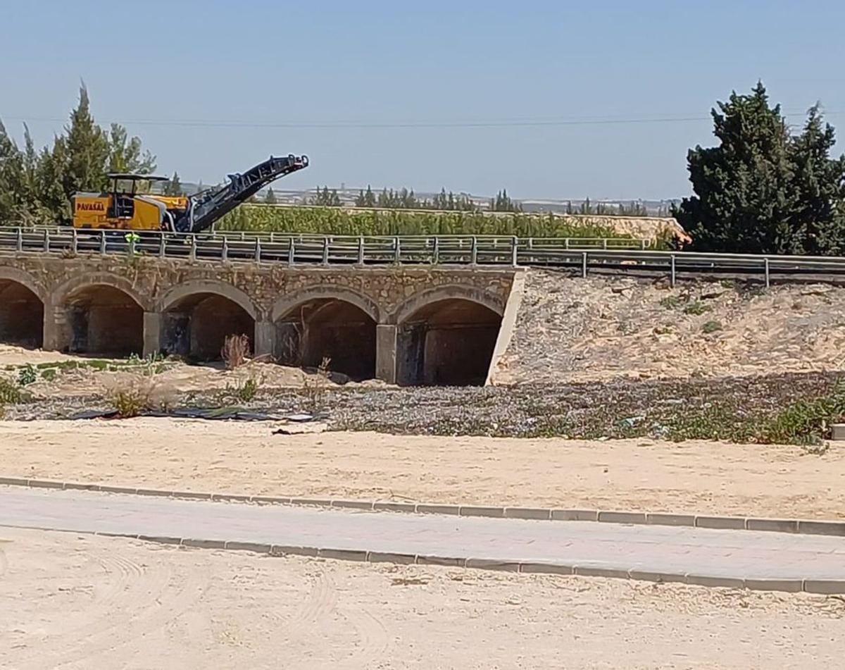 Inicio de las obras en el puente.  | D.PAMIES