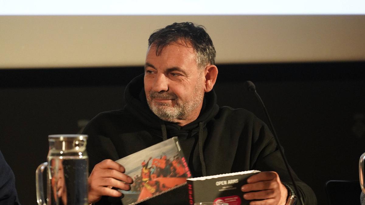 Les imatges de la presentació del llibre d'Open Arms