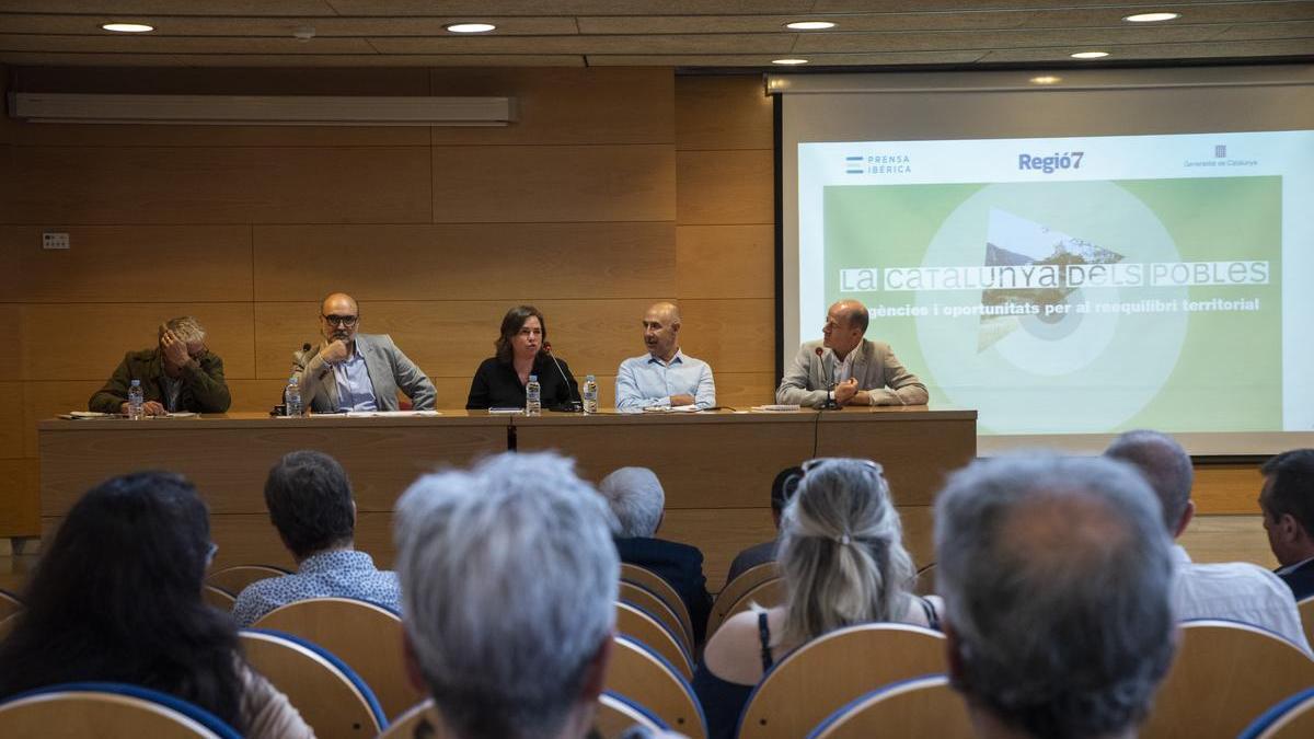 Regió7 debat a Berga sobre la Catalunya que es despobla