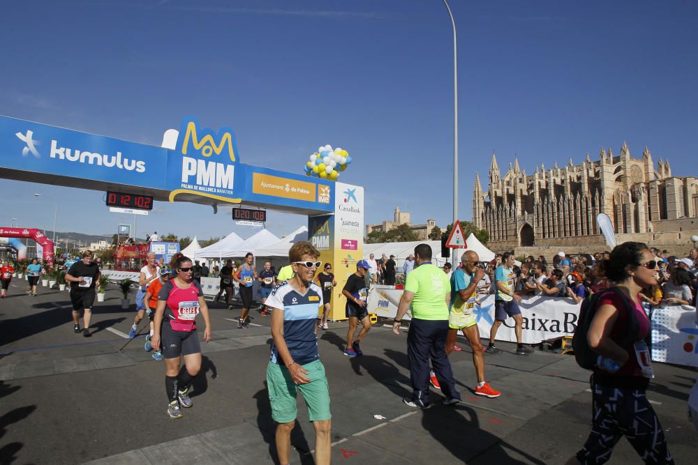 Unos 10.000 participantes en la Palma Marathon