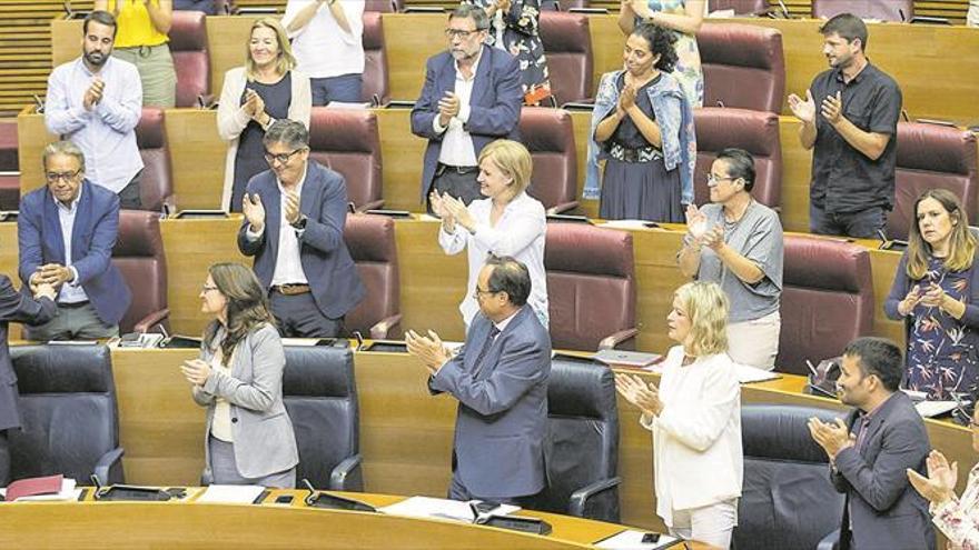 Puig pide una segunda legislatura del ‘Botànic’ y Bonig exige elecciones ya