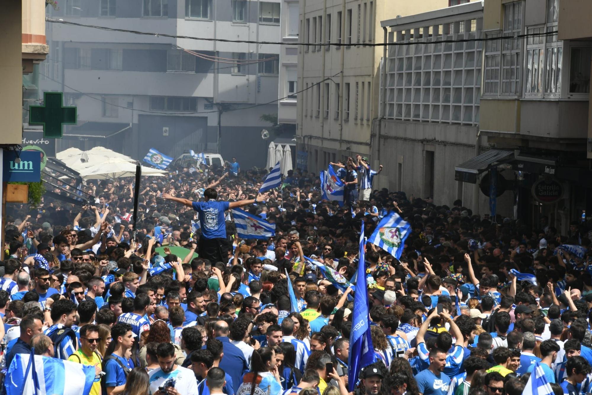 Paseo deportivista hasta Riazor