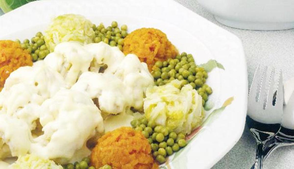 Un delioso plato de coliflor.