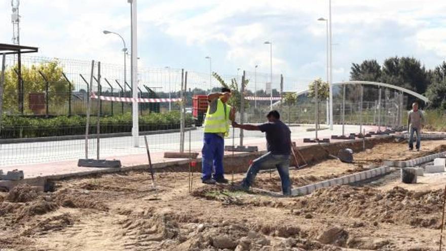 Arranca la segunda fase del parque junto al barranco