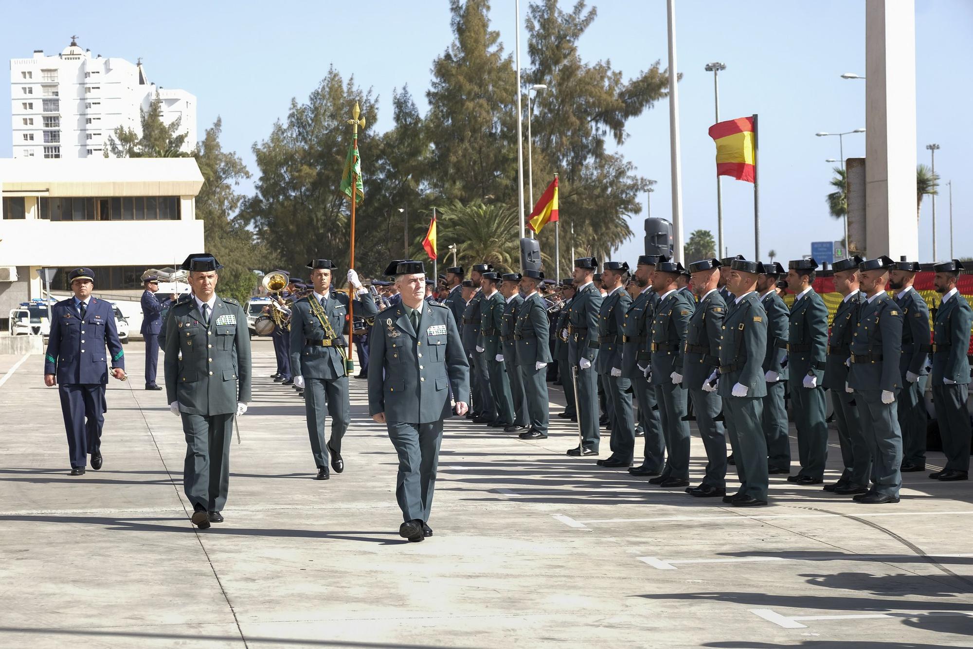 Toma de posesión del coronel jefe de la Comandancia de Guardia Civil