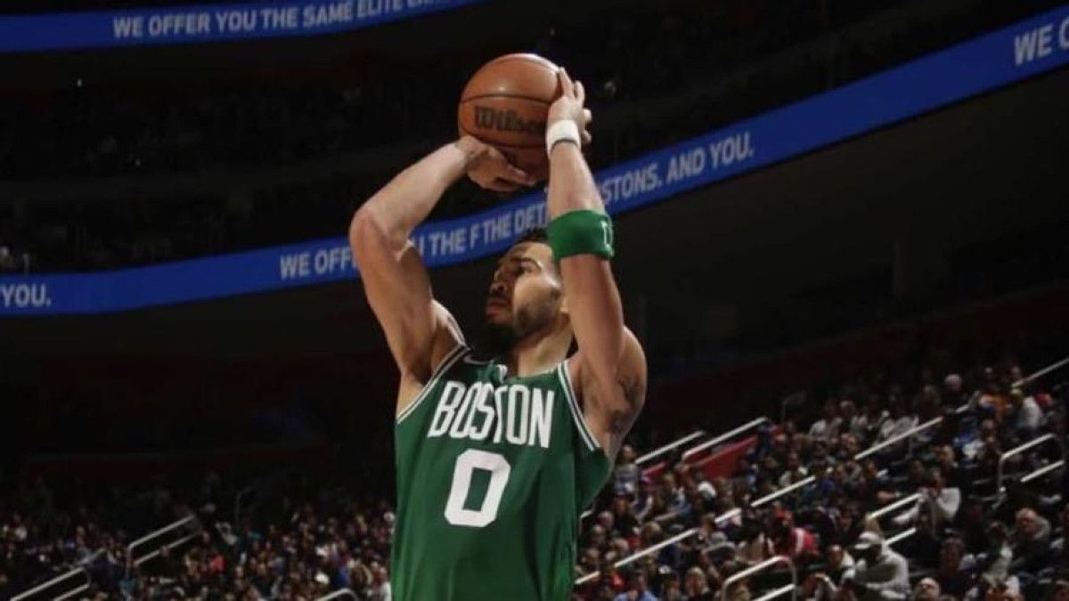 Jayson Tatum, estrella de los Celtics