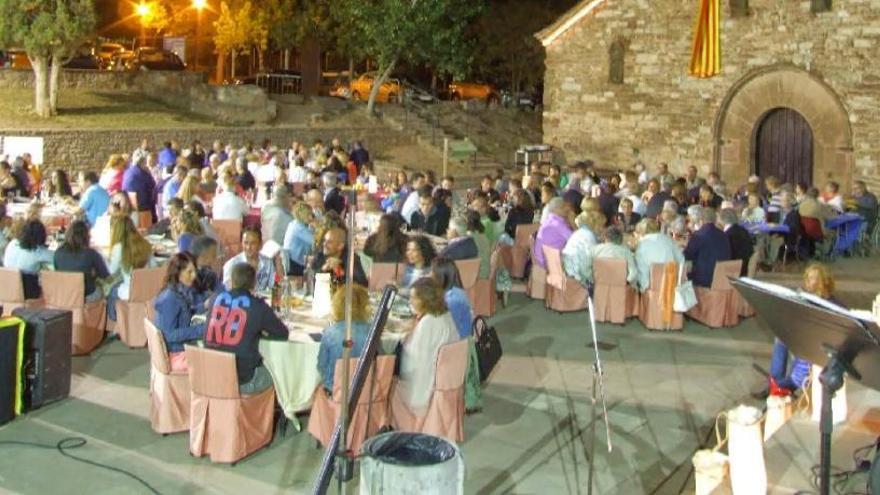 Sopar de festa major de l&#039;any passat a Castellnou