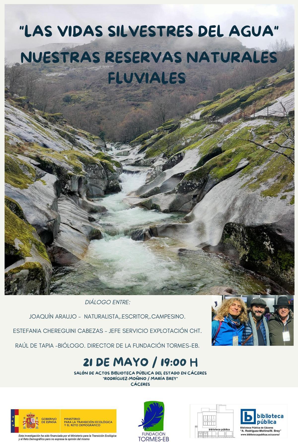 Cartel oficial del evento en Cáceres.
