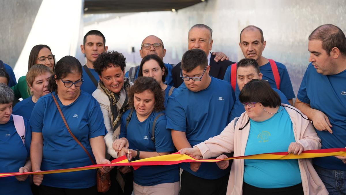 Inauguración de la remodelación del túnel de Onda