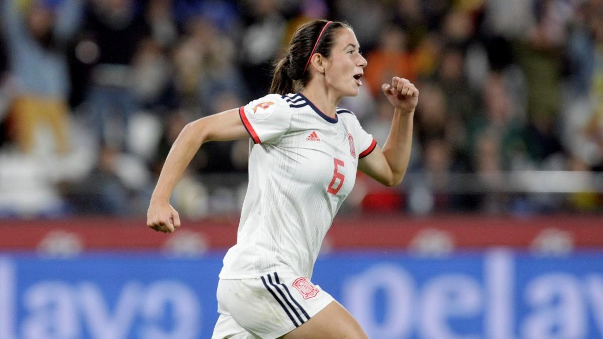 Aitana, con la selección española Aitana, con la selección española