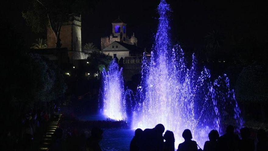 Imagen del anterior espectáculo de luz y sonido del Alcázar de Córdoba.