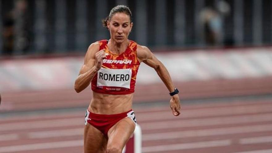 Natalia Romero, durante su participación en los Juegos Olímpicos de Tokio