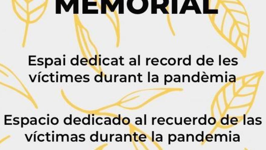 València abre el memorial online en recuerdo a las víctimas de la covid-19