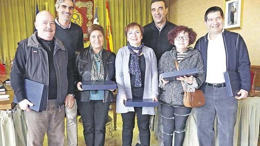 Homenaje a los funcionarios jubilados de Sóller