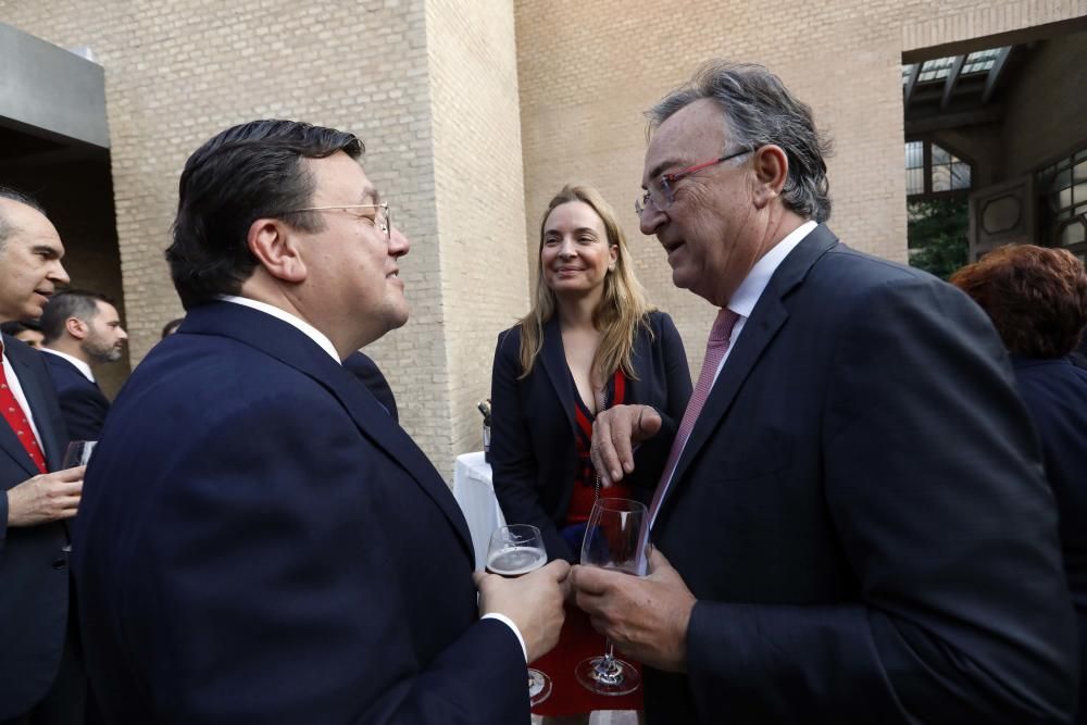 Acto de bienvenida a los miembros del jurado de los Jaume I