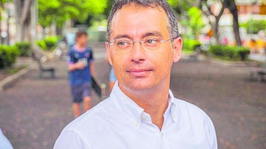 Carlos Tarife, candidato del PP a la Alcaldía de Santa Cruz de Tenerife.