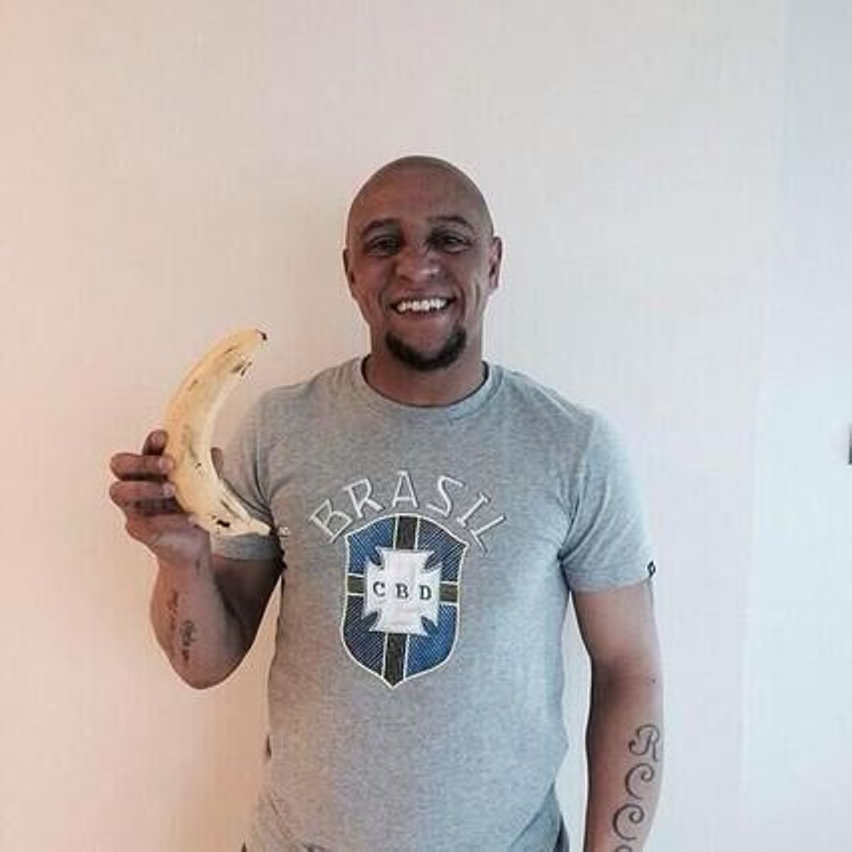 Roberto Carlos, exjugador del Reial Madrid.