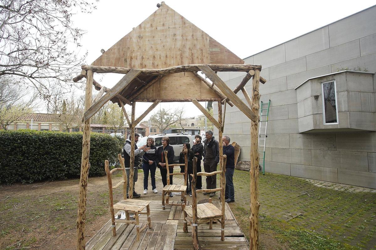 Una de les instal·lacions que es podran veure en l'edició d'aquest any de l'Inundart al Pont Major.
