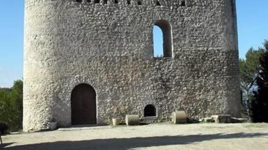 El castell de la Tossa, al municipi de Santa Margarida de Montbui