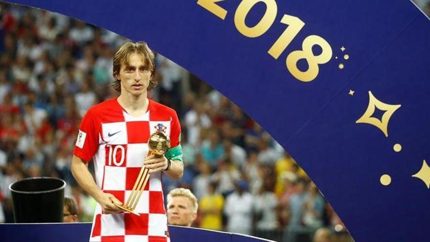 Modric, Balón de Oro del Mundial