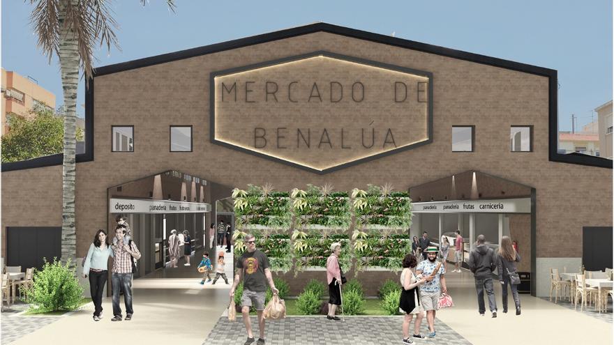 Así serán los mercados de Benalúa y Babel según el plan del Ayuntamiento de Alicante